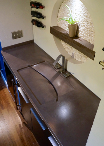 Peoples Choice Award Runner Up The Curve by Greyscape Studio Concrete Mix: CHENG D-FRC